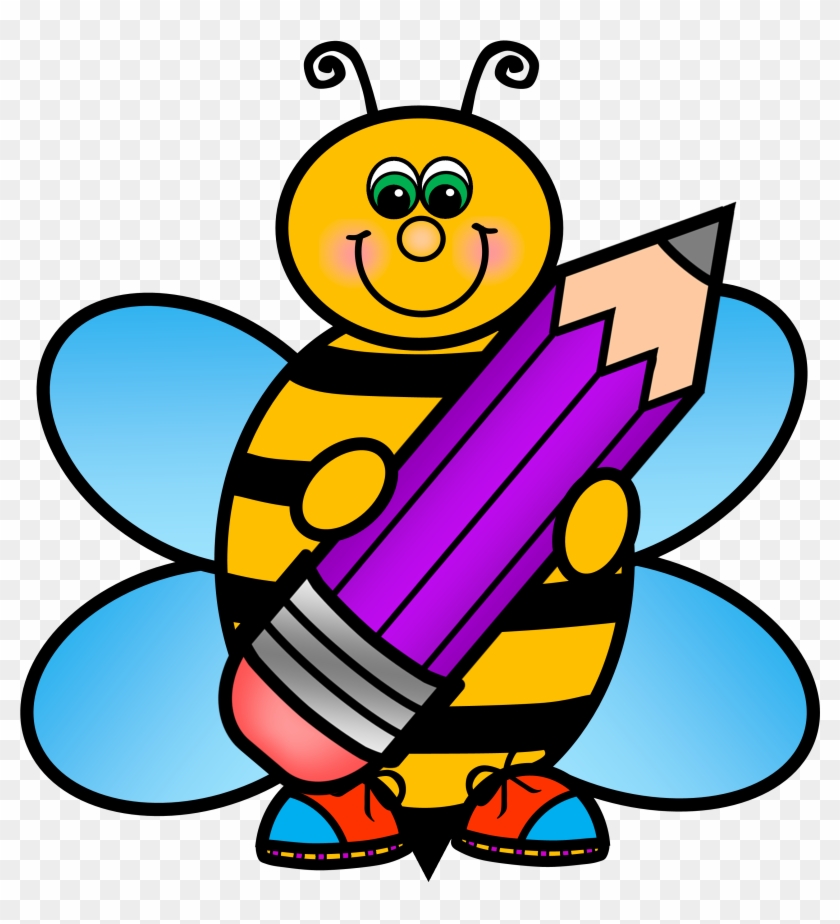 *✿**✿*al Cole*✿**✿* - Bee Clip Art School #1334704
