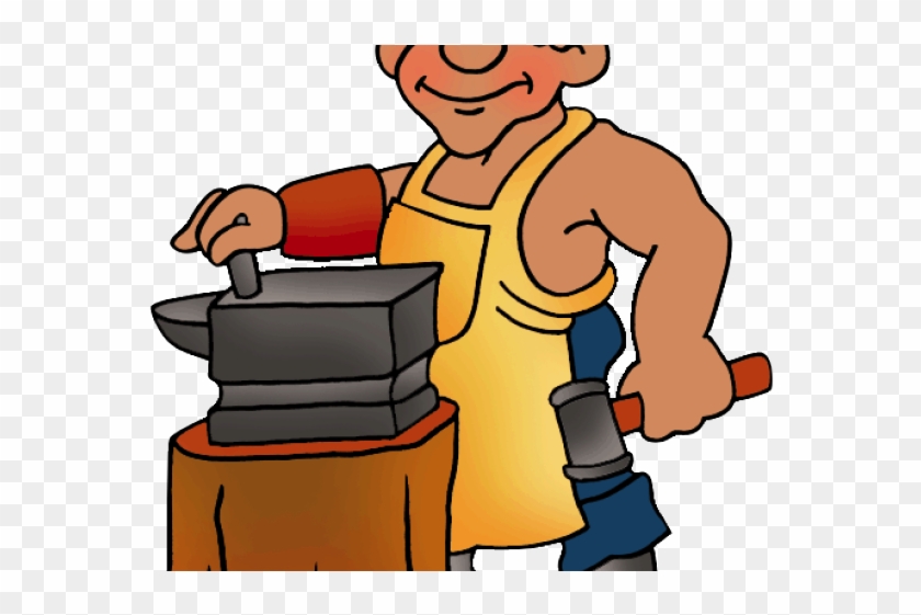 Medieval Clipart Blacksmith - Blacksmith Clipart #1334803