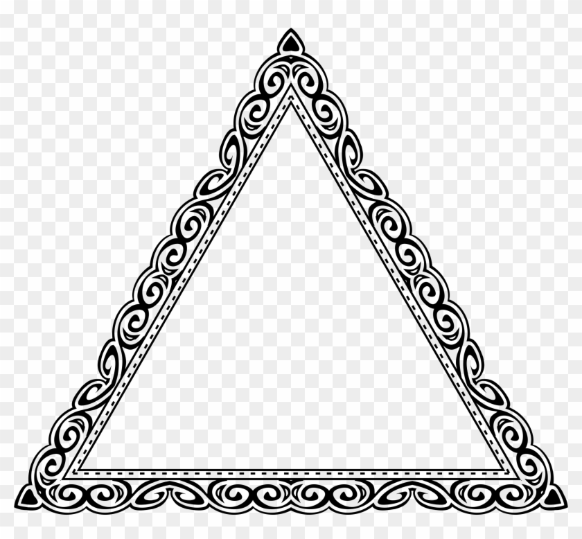 Big Image - Triangle Photo Frame Design #1335026