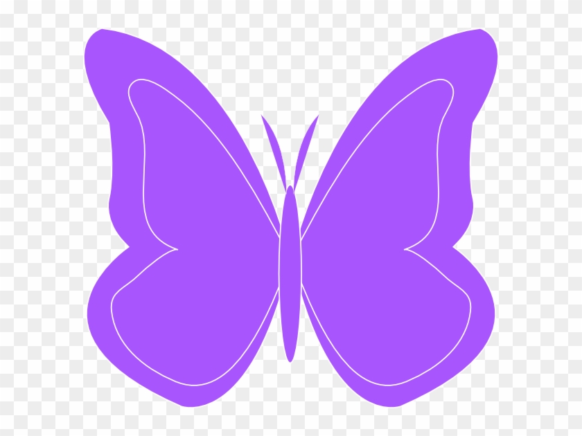Pink And Purple Butterfly Clipart - Clip Art #1335358