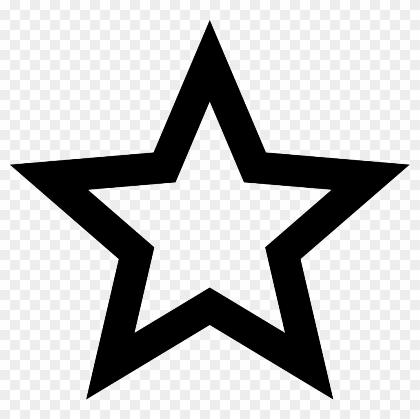 Material Star Outline Comments - Black Star Design Tattoos #1335451