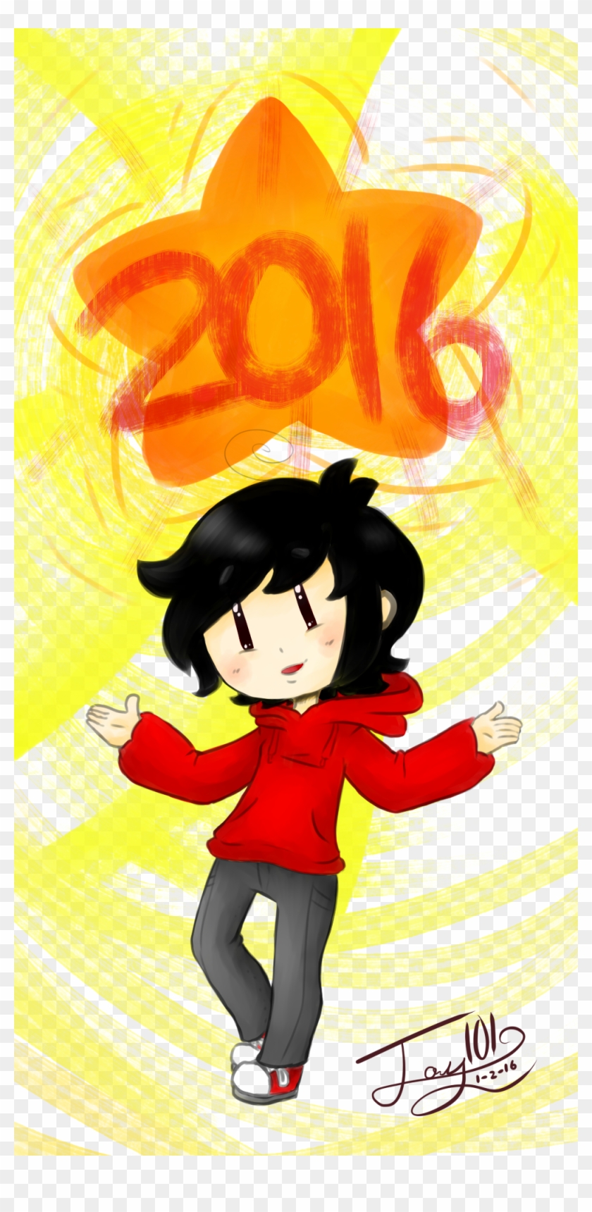 Happy New Year By Jay101 - Cartoon #1335774