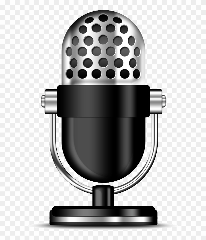 Podcast Clipart Microphone Download In Png Format - Microphone Clipart Png #1335828