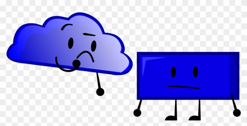 Blue Cloud Meets Blue Rectangle By Animatorofawesomenes - Blue Cloud Meets Blue Rectangle By Animatorofawesomenes #1335842