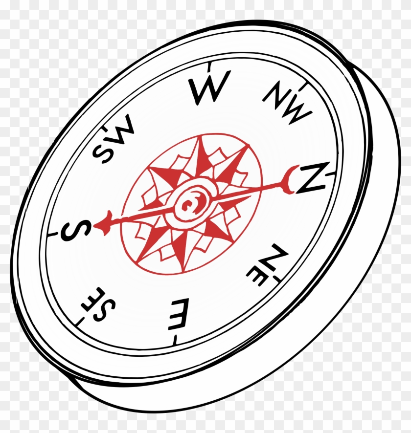 Big Image - Compass Clipart #1336285