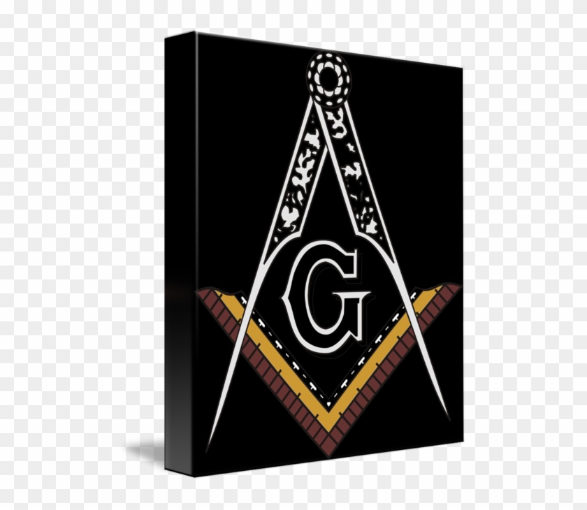Share On Tumblr - Gallery-wrapped Canvas Art Print 11 X 13 Entitled Masonic #1336428