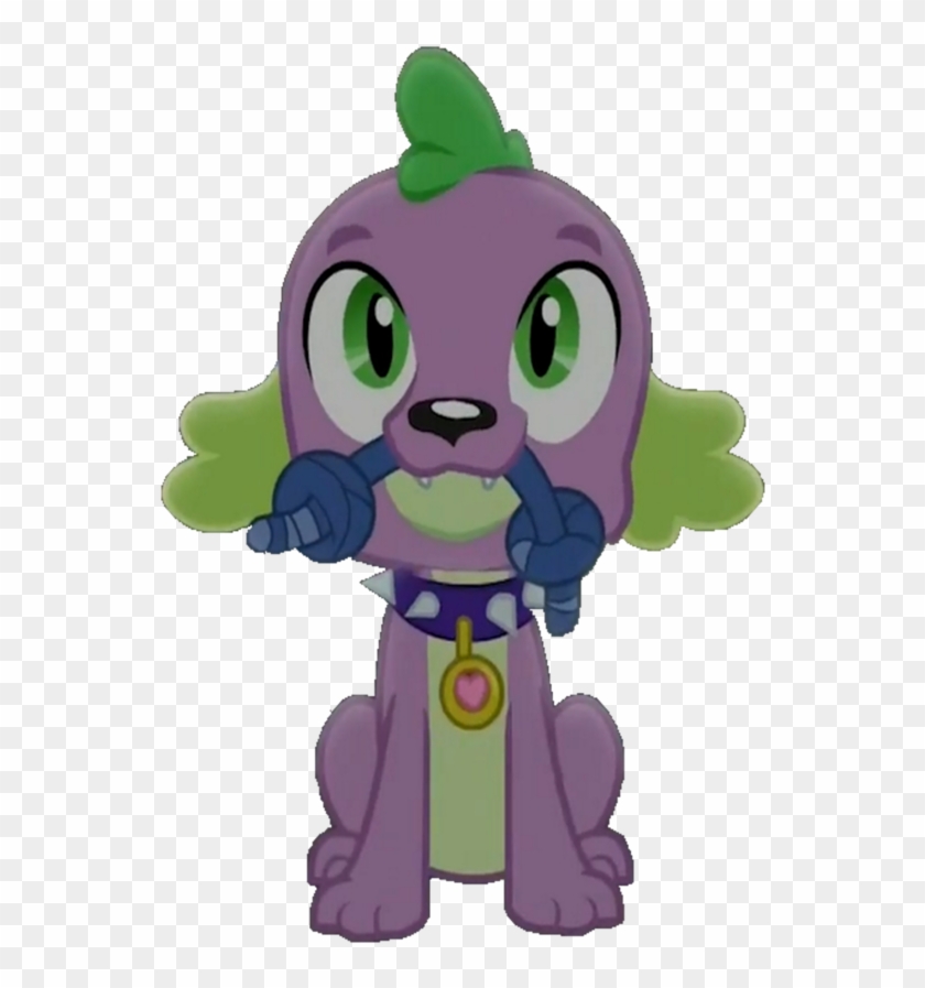 Spike Sitting With Chew Toy By Awsomejosh13 - Mlp Dog Spike Vector #1336477