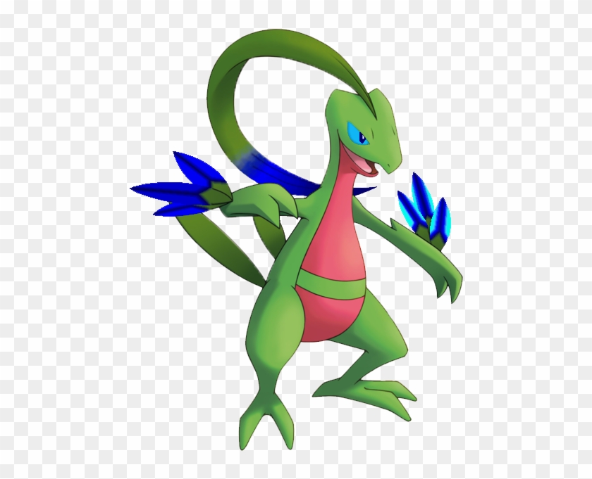 Tiempo Grovyle By Fire Star Bird - Pokemon Mystery Dungeon Grovyle #1336653
