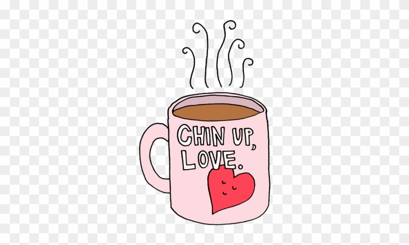 Free Coffee Mug Drawing Tumblr - Alcatel Pixi 4 (6"inch 4g) Fashion Trend Protecteur #1336889