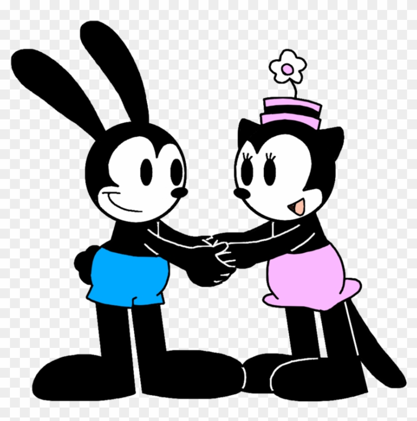 Oswald The Lucky Rabbit Clipart Svg - Cartoon #1336979