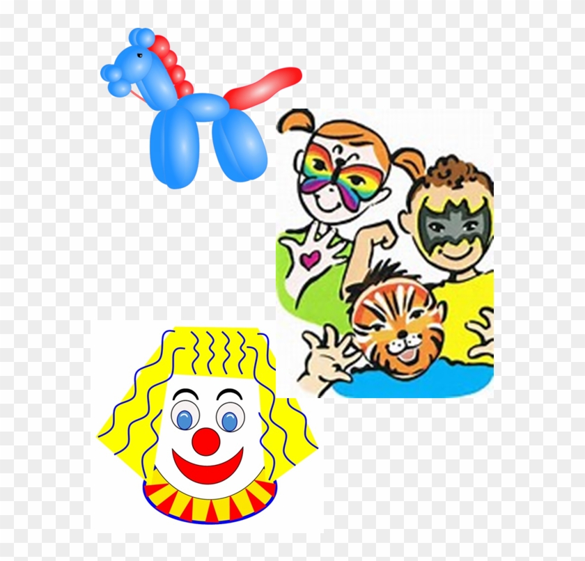 And Neglect Will Be Available - Face Painting Clip Art #1337224
