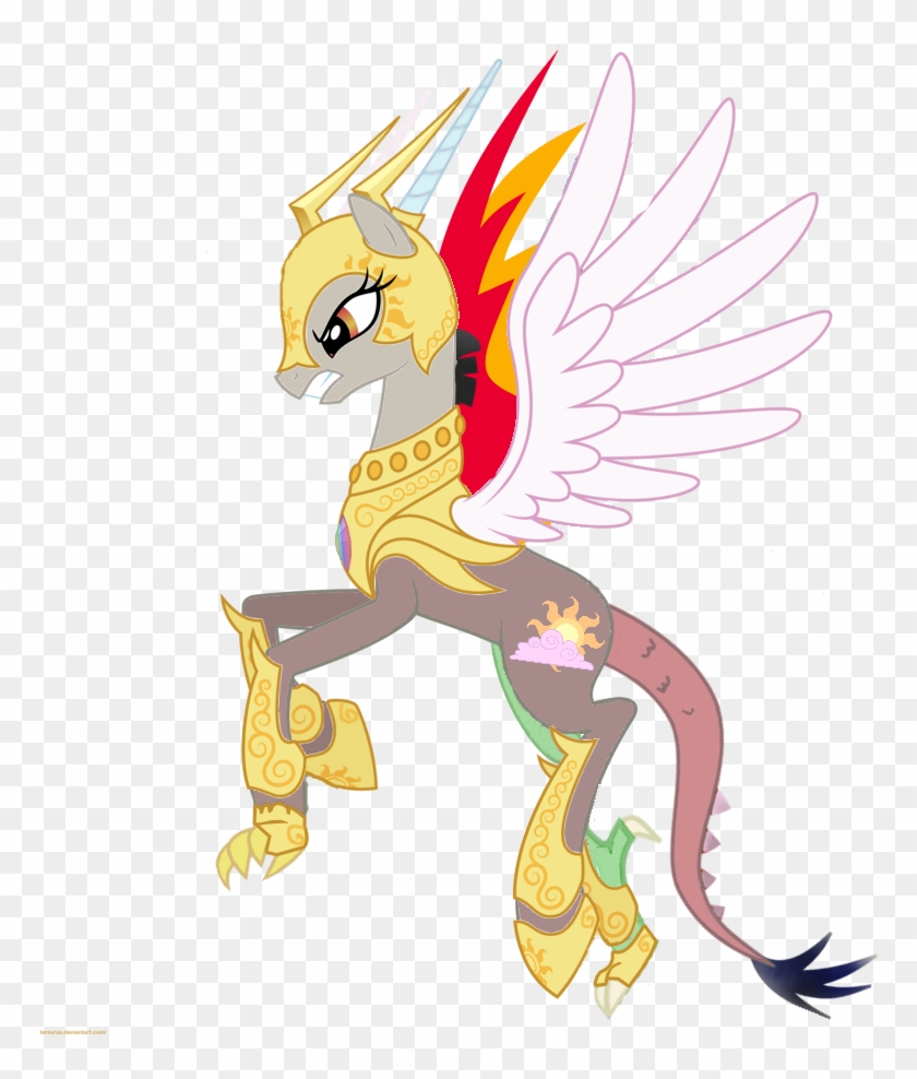Cordia In Armor 2 By Owl-parchment - Mlp Princess Celestia Armor #1337690