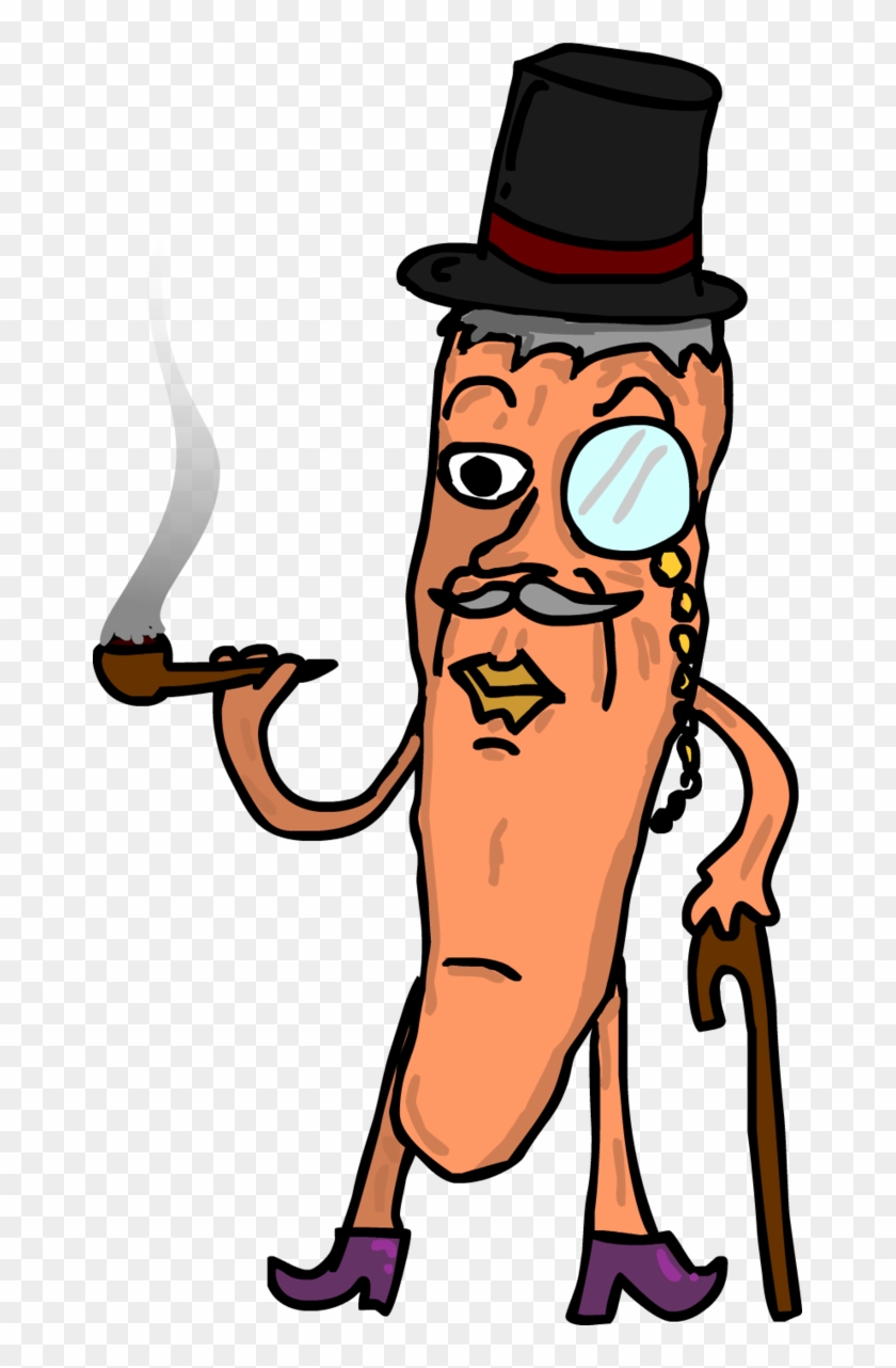 Posh Carrot By Agent244 - Cartoon #1337804