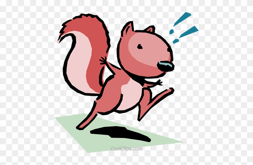 Cartoon Squirrel Royalty Free Vector Clip Art Illustration - Little Bernice Animal Book: Early Responsibility [book] #1337846