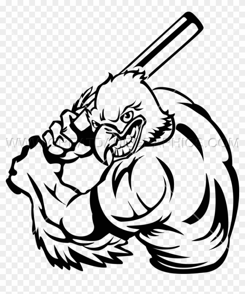 Jpg Black And White Claws Drawing Easy - Eagles Baseball Svg #1338090