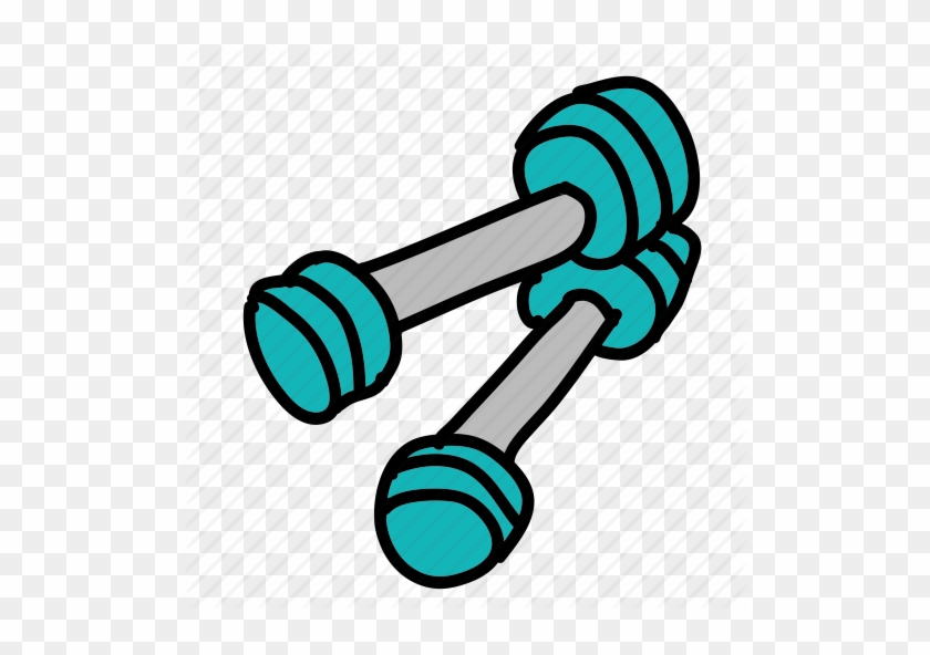 Dumbbell Clipart Dumbbell Clip Art - 啞鈴 手繪 #1338104