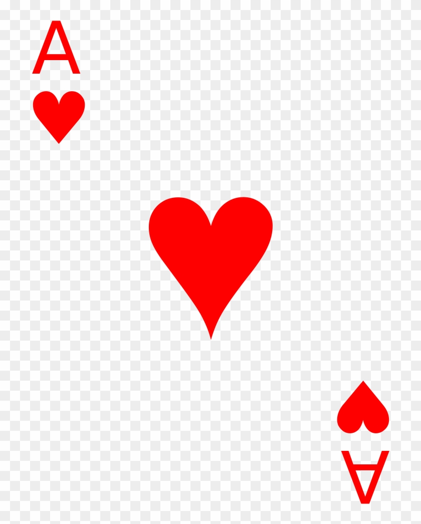 Cards A Heart - Ace Of Spades Real #1338145
