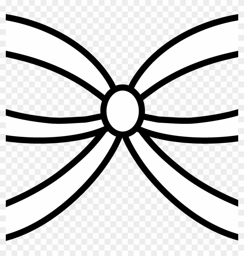 Breast Cancer Ribbon Coloring Page Cancer Ribbon Drawing - Red Ribbon Week Bow #1338318