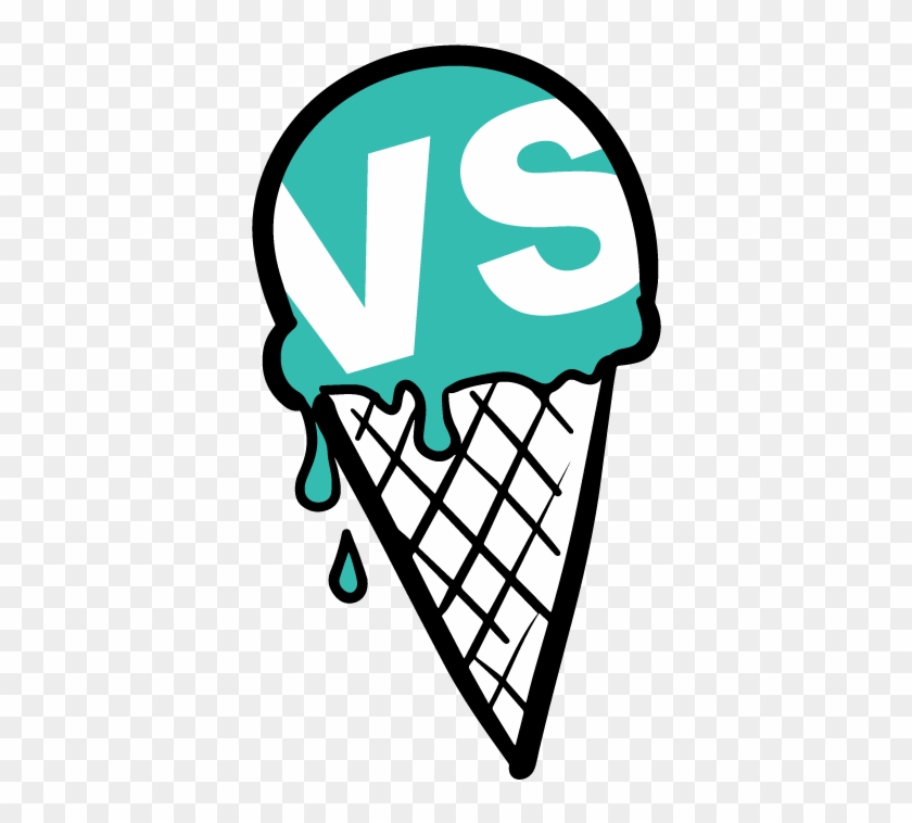 Vanilla Semantic Ui - Melting Ice Cream Cone Drawing #1338563