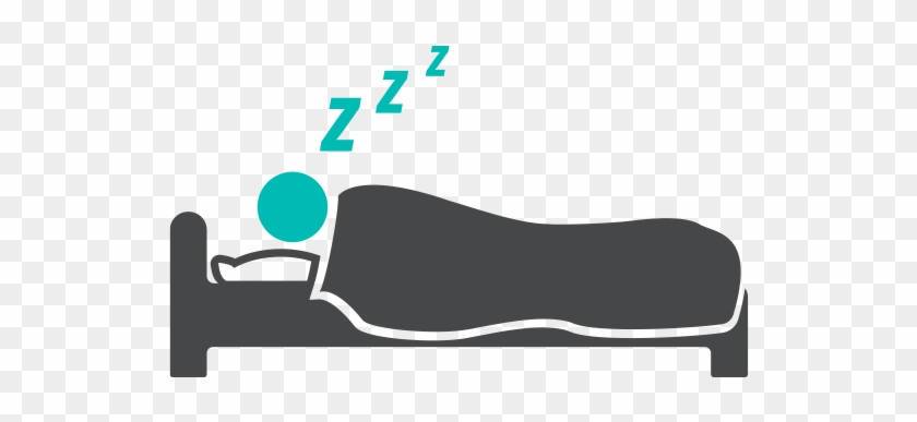 Illustration Of A Person Sleeping On A Bed - Sleep Png #1339175