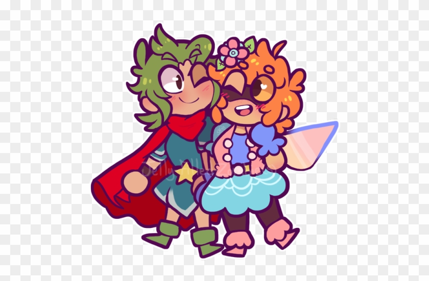 Chibi Commission For @heavymagician Thank You - Cartoon #1339370