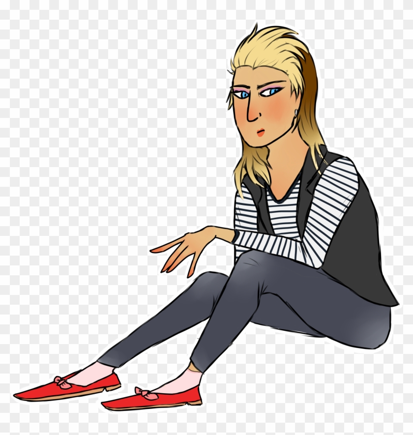 Red Shoes - Sitting #1340118