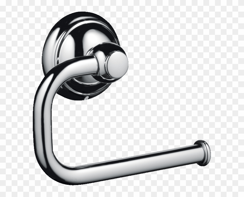 Toilet Paper Holder - Hansgrohe 06093000 C Toilet Paper Holder, Chrome #1340298