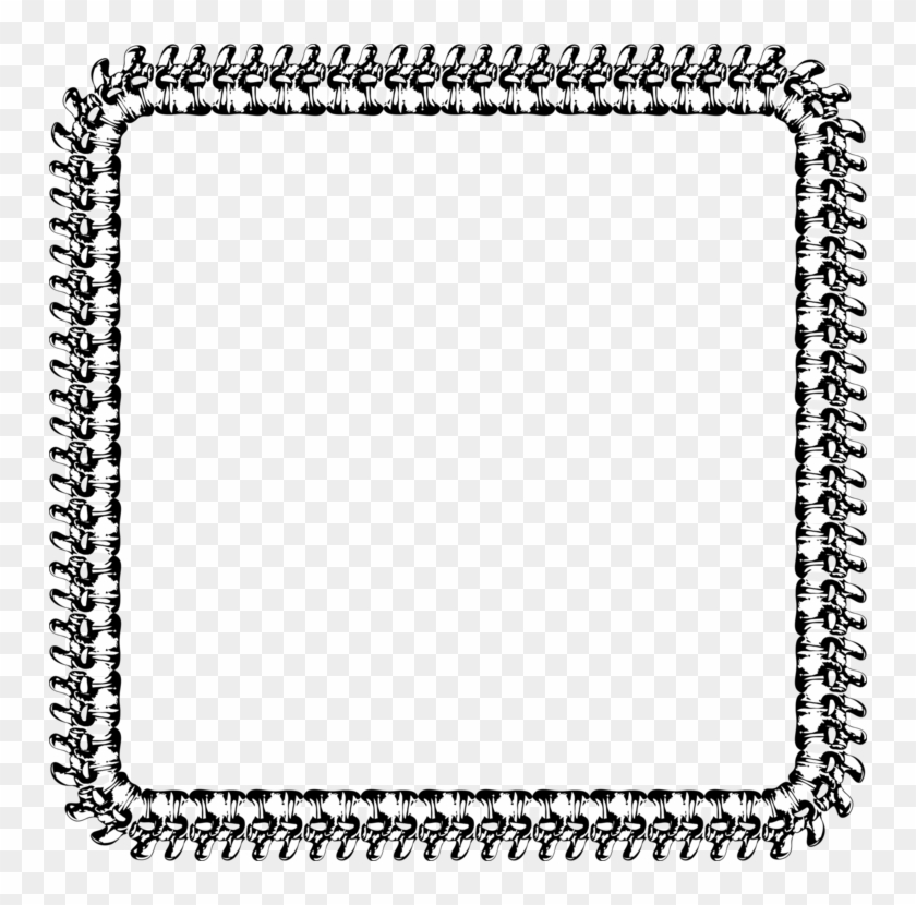 Ornament Picture Frames Decorative Arts Black And White - Black And White Templates #1340353