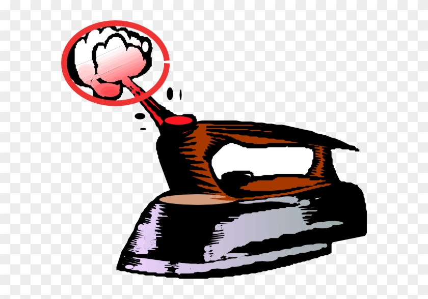Iron With Steam Svg Clip Arts 600 X 508 Px - Iron With Steam Svg Clip Arts 600 X 508 Px #1341039