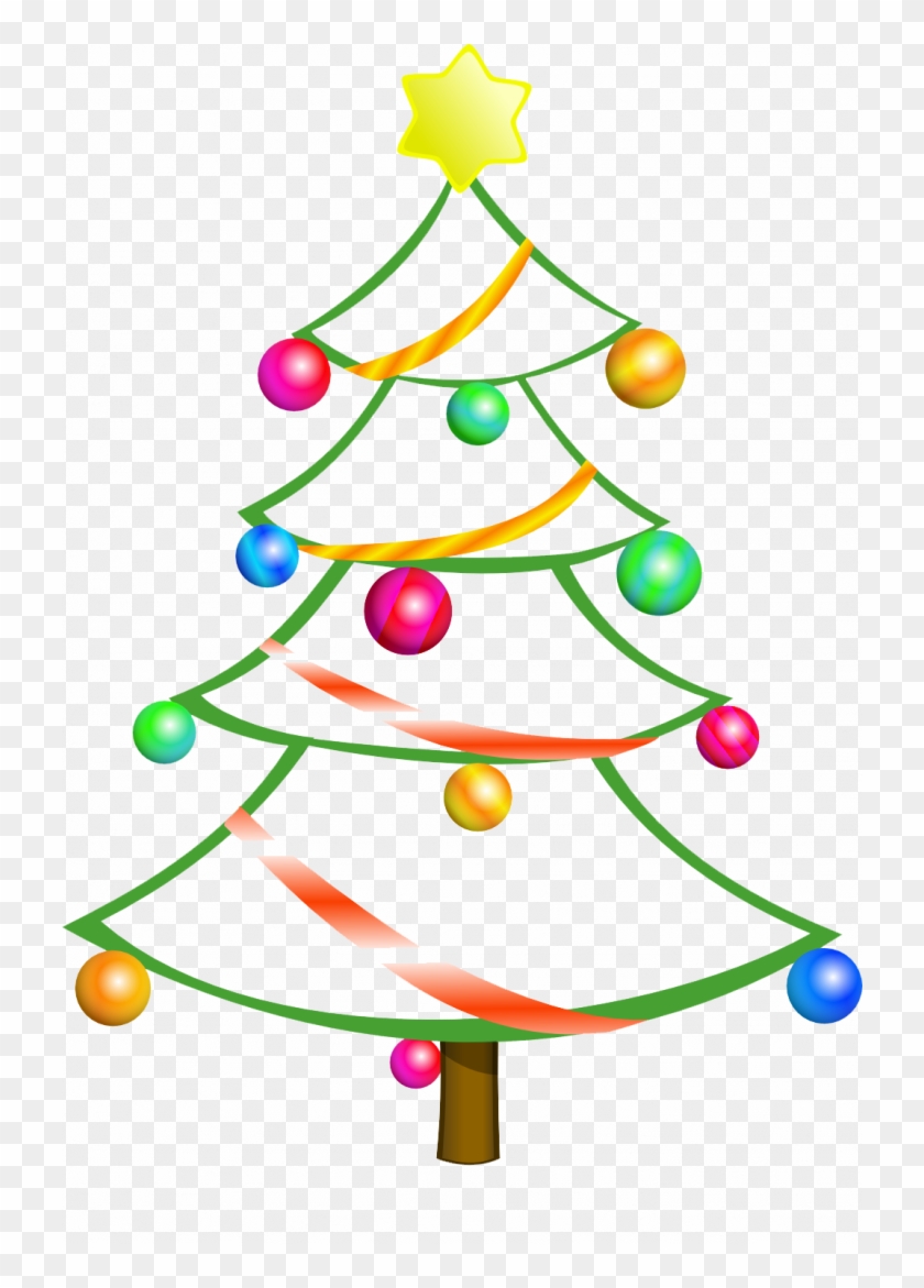 Medium Size Of Christmas Tree - Simple Christmas Tree Clip Art #1341207