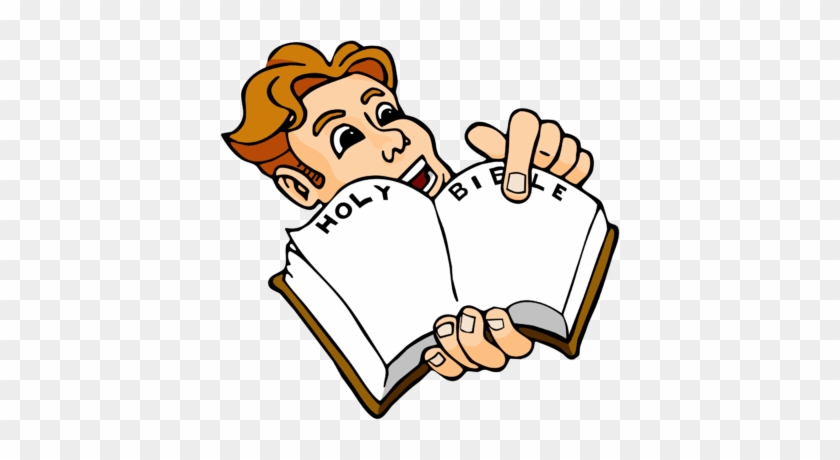 Image Excited Man Pointing To Page In Bible Bible Clip - Leer La Biblia Gif #207752