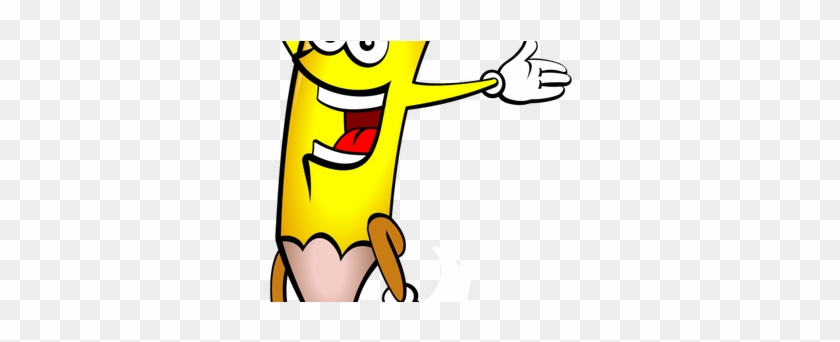 Story Of Pencil - Happy Pencil Clipart Png #207853