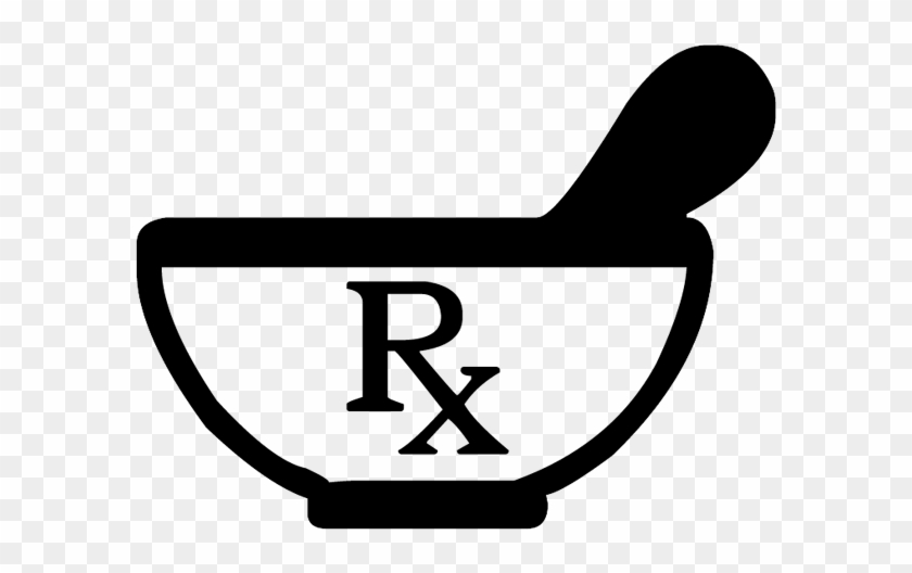 Rx Symbol Mortar Pestle Clipart Image Ipharmd Net - Mortar And Pestleclipart #207977