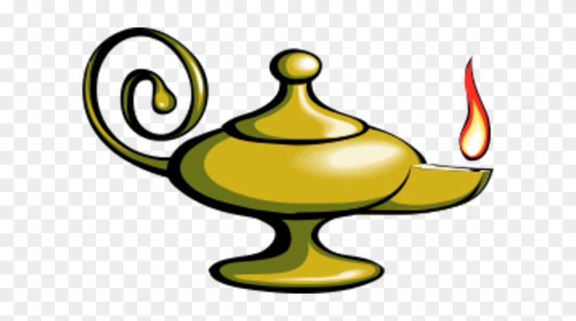 Lamps Clipart Gene - Aladdin Lamp #208595