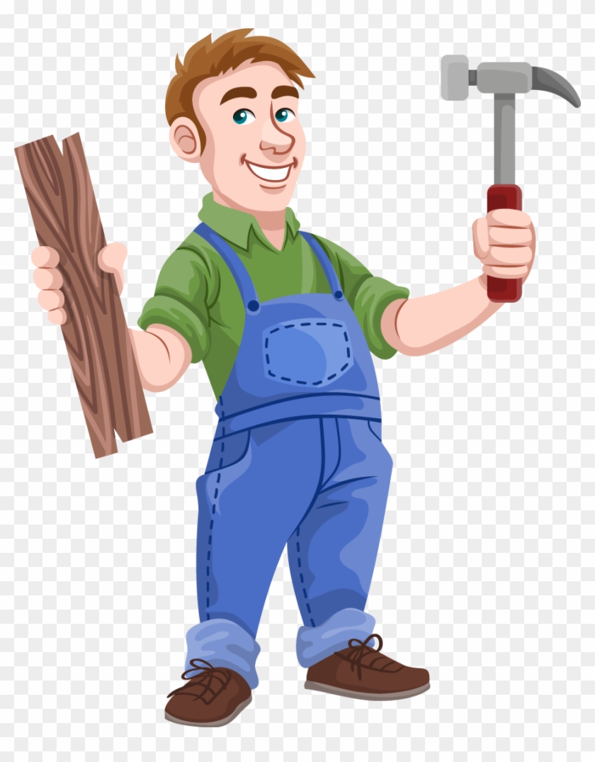 Free To Use Public Domain Men In Uniform Clip Art - Carpenter Clip Art #208621