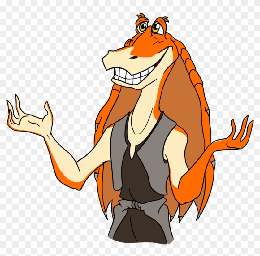 Jar Jar Binks By Birdy-papa - Jar Jar Binks Caricature #208629