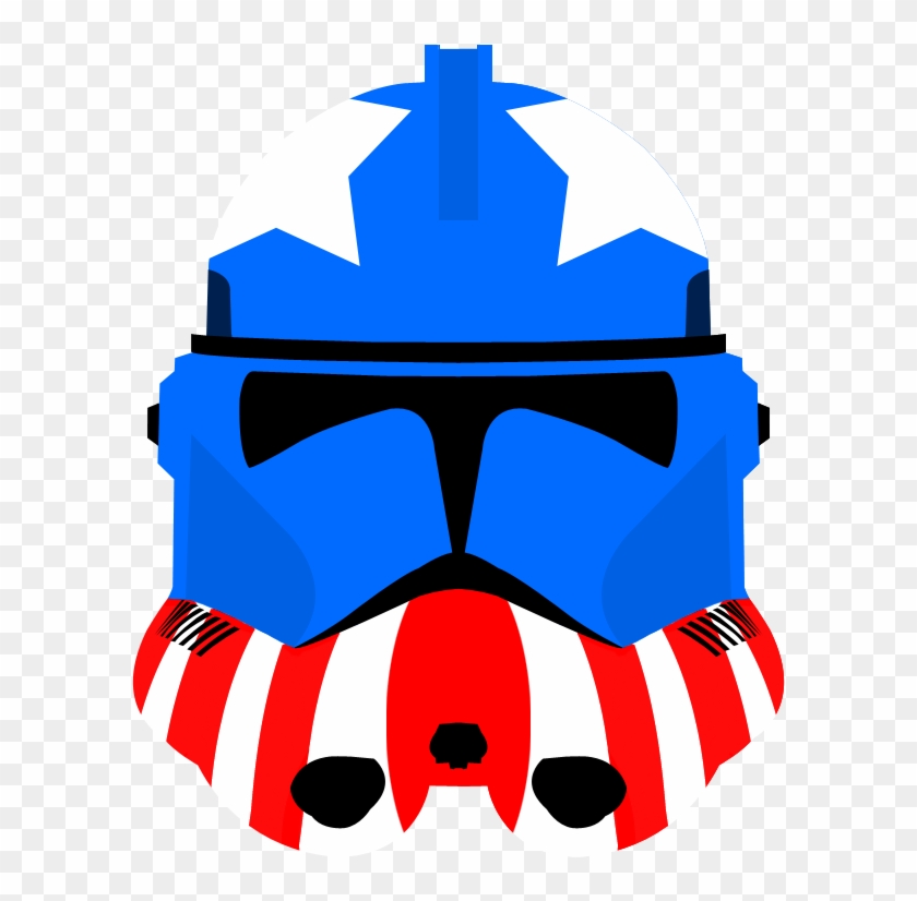 Us Clone Trooper Helmet By Pd Black Dragon - Clone Trooper Helmet Art #208878