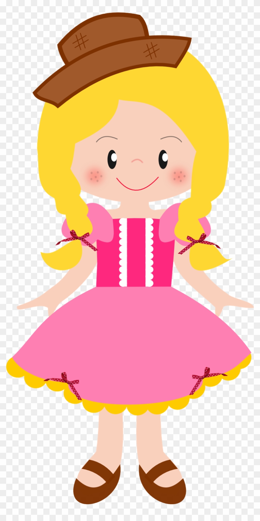 Kit Digital, Girl Clipart, Star Wars, Party Themes, - Menina Caipira Png #208892