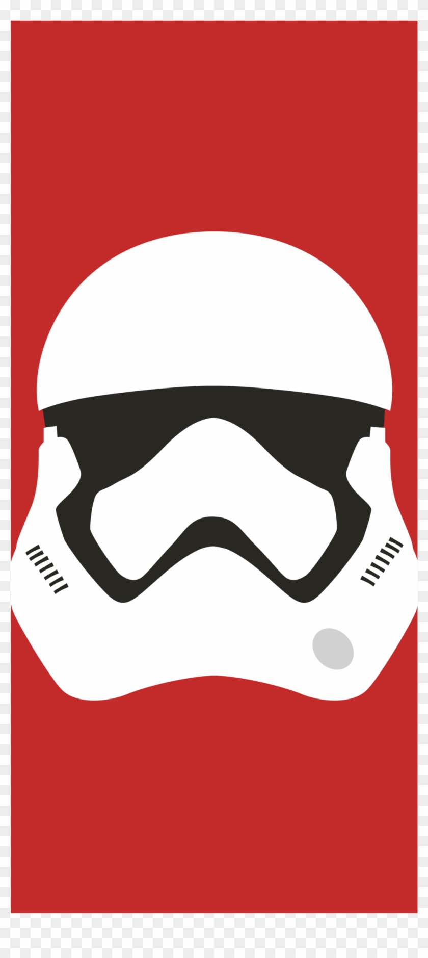 First Order Stormtrooper Helmet Vector - Stormtrooper First Order Helmet Art #209134