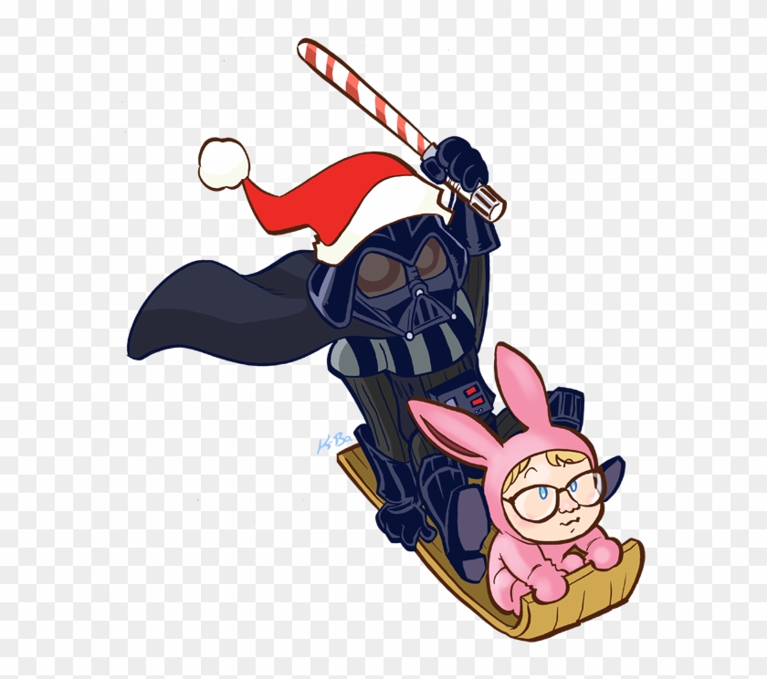 Santa Vader And Ralphie By Kevinbolk - Cartoon #209280
