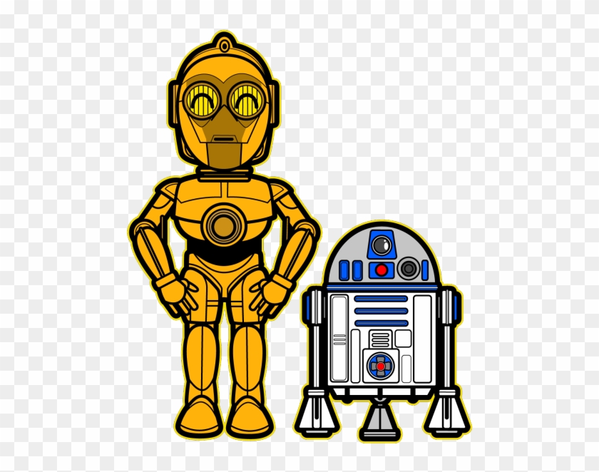 C3po & R2d2 - Star Wars Kawaii #209437