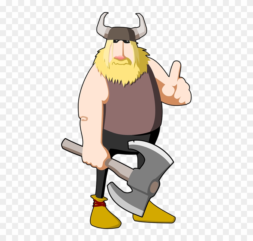 Battle Axe Cliparts - Viking Clipart #209551
