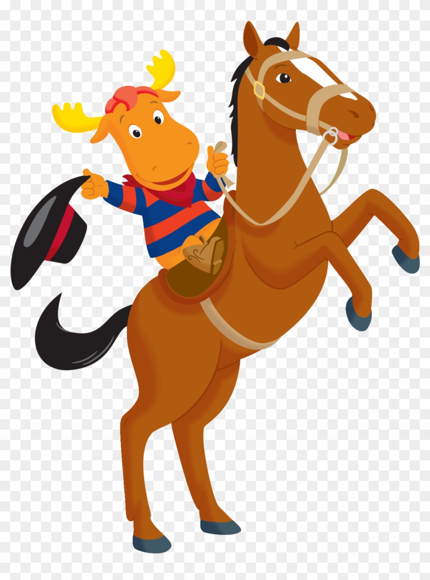 The Backyardigans Cowboy Tyrone On Harvey - Tyrone Backyardigans #209839