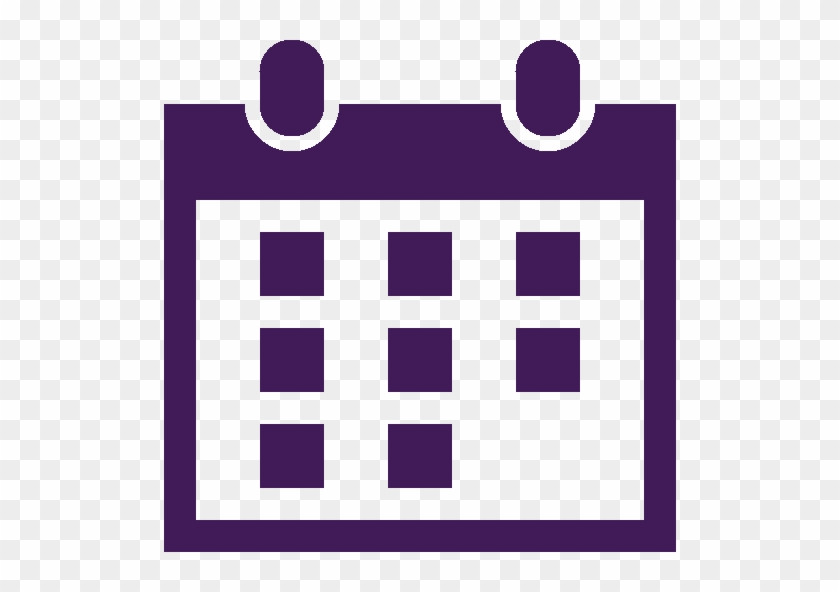 District Calendar - Purple Calendar Icon #210231