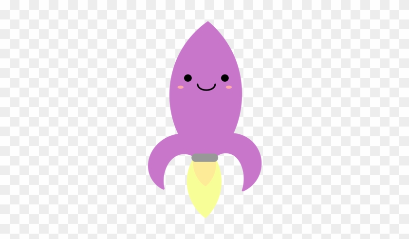 Purple Rocket Cliparts - Clip Art #210500