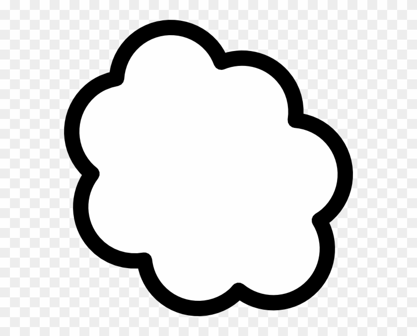 Thought Cloud 2 Clip Art - Cloud #210825