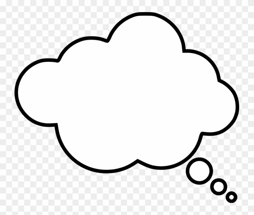 Cloud Thought Bubble - Thought Bubble Clipart Transparent #210904