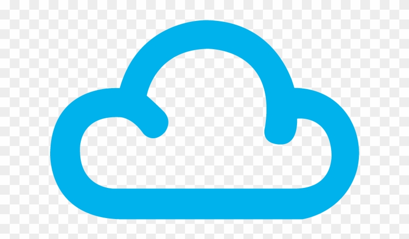 Internet Cloud Icon Transparent Clipart - Cloud Transparent Blue Png #210996