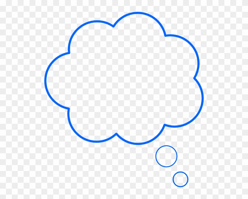 Thought Bubble Clip Art - Cloud Bubble Clip Art Transparent Background #211348