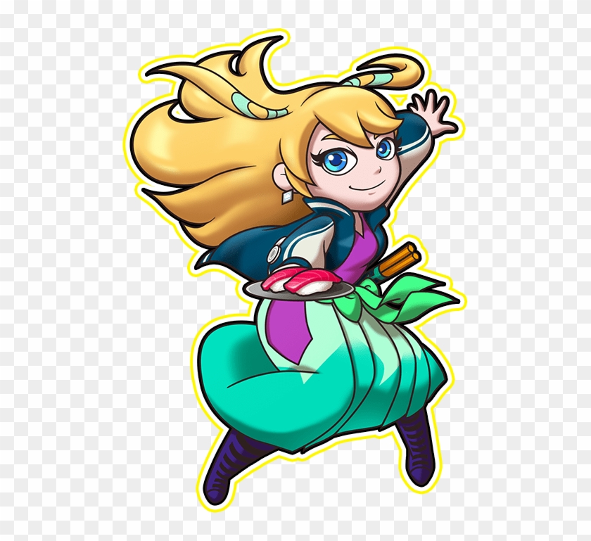 It's The Ultimate Food Fight - Sushi Striker Musashi Girl #1341647